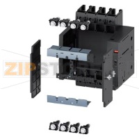 ВЫКАТНАЯ КОРЗИНА ПОЛНЫЙ КОМПЛЕКТ ПРИНАДЛЕЖНОСТЬ ДЛЯ 4-ПОЛ. 3VA2 100/160/250 Siemens 3VA9124-0KD00