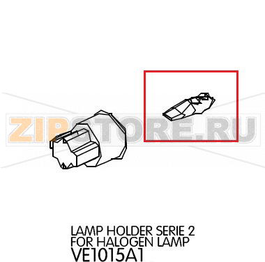 Lamp holder serie 2 for halogen lamp Unox XF 133 Lamp holder serie 2 for halogen lamp Unox XF 133Запчасть на деталировке под номером: 35Название запчасти на английском языке: Lamp holder serie 2 for halogen lamp Unox XF 133