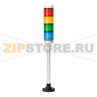Колонна сигнальная, светодиодная, модульная, Ø: 56 мм Autonics PTE-DPF-402-RYGB 