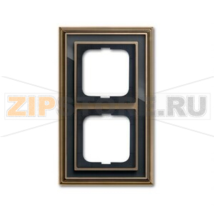 Рамка двухместная ABB 2CKA001754A4586 