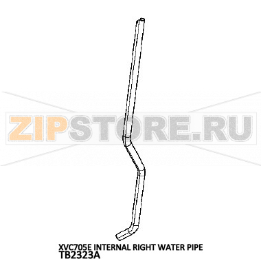 Internal right water pipe Unox XVC 705E Internal right water pipe Unox XVC 705EЗапчасть на деталировке под номером: 41Название запчасти на английском языке: Internal right water pipe Unox XVC 705E