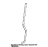 Internal right water pipe Unox XVC 705E