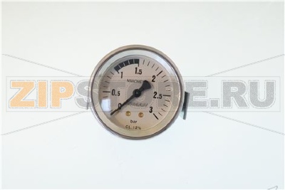 PRESSURE GAUGE D60 3BAR CHROMED 