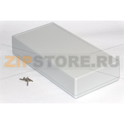 Корпус 220x110x44 мм, материал: пластик, серый, 1 шт Hammond 1599HGYBAT 