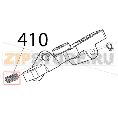 Molla perni aff. and sbav. Sirman Canova 300 Molla perni aff. and sbav. Sirman Canova 300Запчасть на деталировке под номером: 410