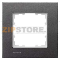 DELTA MIRO ЧЕРНЫЙ МЕТАЛЛИК РАМКА 1-МЕСТНАЯ Siemens 5TG1111-2