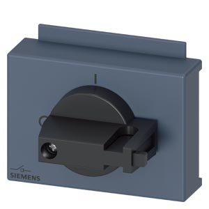 Аксессуар для 3KD0 типоразмер 01 direct handle, grey, 3-пол. padlockable in OFF-position Siemens 3KD9011-0C 