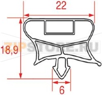 GUARNIZIONE AD INCASTRO 970x783 mm