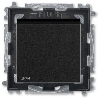 Переключатель одноклавишный, IP44, антрацитовый ABB 2CHH596940A4063