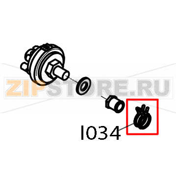Wire clip 16 mm Convotherm OES 6.10 Wire clip 16 mm Convotherm OES 6.10Запчасть на деталировке под номером: I034