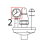 Pressure gauge Tecnoinox P70IE7