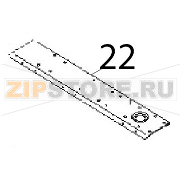 Traversa base 1042x75x20 Angelo Po 2G1PE2E Traversa base 1042x75x20 Angelo Po 2G1PE2EЗапчасть на деталировке под номером: 22