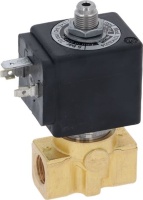 SOLENOID VALVE NC 3-WAY 1/4-1/4 DRAIN 1/