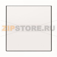 Накладка для кабельного вывода и выключателя со шнурком, альпийский белый ABB 2CLA850700A1101