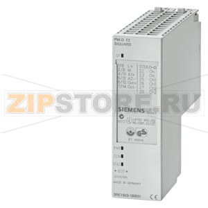 SIGUARD, PM-D F2: МОДУЛЬ КОНТРОЛЯ СОСТОЯНИЯ ЗАЩИТНЫХ ДВЕРЕЙ, ДИАГНОСТИЧЕСКИЕ ФУНКЦИИ, КОНТРОЛИРУЕМЫЙ ЗАПУСК ОБОРУДОВАНИЯ Siemens 3RK1903-1BB00 
