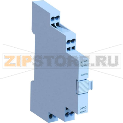 Блок контактный 10 А, 1 шт WEG ACBS11S 
