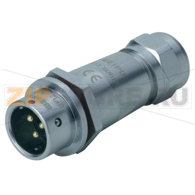 Разъем круглый, 6 контактов, 1 шт Weipu SF1211/P6 II 
