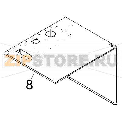 Exterior body Fagor VG-101 Exterior body Fagor VG-101Запчасть на деталировке под номером: 8Название запчасти Fagor на английском языке: Exterior body VG-101.