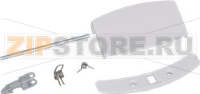DOOR HANDLE WHITE KIT AEG 4055087003