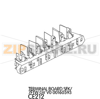Terminal board SFK/7FTW GV V0 00160593 Unox XB 603G Terminal board SFK/7FTW GV V0 00160593 Unox XB 603GЗапчасть на деталировке под номером: 36Название запчасти на английском языке: Terminal board SFK/7FTW GV V0 00160593 Unox XB 603G