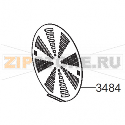 Ridu ventilz Smeg ALFA 144 GH1 Ridu ventilz Smeg ALFA 144 GH1Запчасть на деталировке под номером: 3484
