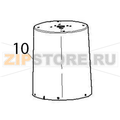 Housing Hurakan HKN-SPM Housing Hurakan HKN-SPMЗапчасть на деталировке под номером: 10