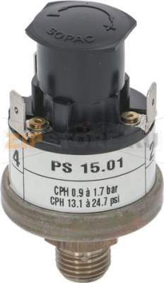 РЕЛЕ ДАВЛЕНИЯ PS14.01 0,2-0,9 BAR 1/4&quot; 