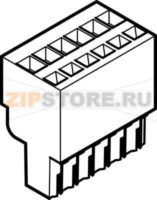 Штекер Festo NECC-L2G6-C1 