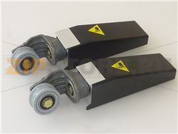 KIT CARRELLO PERNO GIREVOLE 