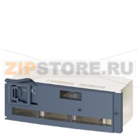 Switch connector with fuses In-line design, pluggable NH2 400 A, 2-pole DC23B 230V , 100 (DC230V) kA manual operating Fuse monitoring EFM 25 Siemens 3NJ6322-3AE0.-....