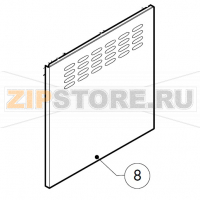 Side panel Lainox MVE051P                                                                                           