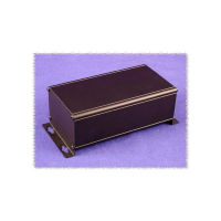 Корпус настенный 188x88.9x56, материал: алюминий, черный, 1 шт Hammond 1455ZT1601BK