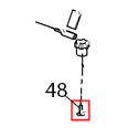 Prevailing torque nut (stainless steel) Viatto HLS-1650A