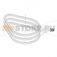 Standard V-Belt A27 50Hz Bear Varimixer AR40 VL-1S                                                                              