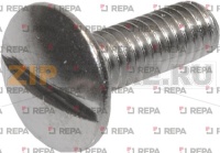 KIT VITE TESTA BOMBATA LARGA M4x12 -10PZ