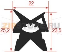 ДВЕРНОЙ УПЛОТНИТЕЛЬ ДЛЯ ПЕЧИ 450X460 MM