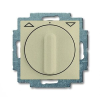 Выключатель жалюзи с поворотной ручкой и фиксацией, шампань ABB 2CKA001101A0926