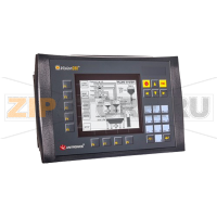 Контроллер 4.7", 24 В/DC, 27 кнопок Unitronics V280-18-B20B