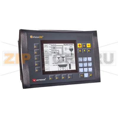 Контроллер 4.7&quot;, 24 В/DC, 27 кнопок Unitronics V280-18-B20B 