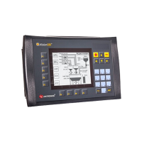 Контроллер 4.7", 24 В/DC, 27 кнопок Unitronics V280-18-B20B