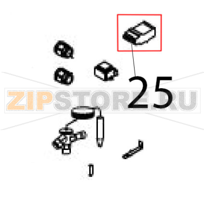 Relay Angelo Po IS102SR Relay Angelo Po IS102SRЗапчасть на деталировке под номером: 25
