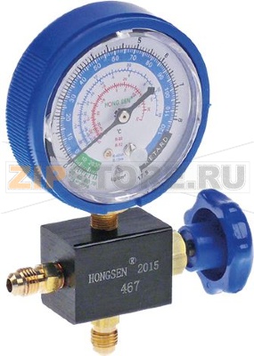 GRUPPO MANOMETRICO 1 VIA ø 80mm 