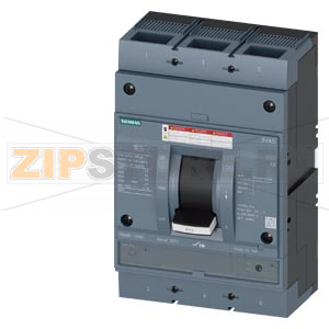 circuit breaker 3VA5 UL frame 800 breaking capacity class  C 100kA @ 480 V 3-pole, line protection TM230,  FTAM, In=700A overload protection Ir=700A fixed short circuit protection Ii=5...10 x In Siemens 3VA5570-7EC32-1AA0 