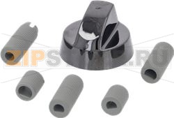 KNOB UNIVERSAL NICKEL N.+ 5 FITTINGS 