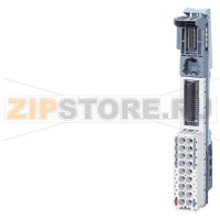 SIPLUS ET 200SP, базовый блок BU15-P16+A0+2D/T, рабочая температура -40 ... +70&#176;C, со стойким покрытием, на основе 6ES7193-6BP00-0DA1 . базовый блок типа A1, втычные клеммы, новая нагрузочная группа, Ш X В: 15 мм X 117 мм, с измерением температуры Si