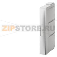 ШИННЫЙ АДАПТЕР С КОНЦЕВОЙ КРЫШКОЙ FOR DOPPEL-T-PROFIL 3-POLE LIGHT GRAY CONSISTS OF 4 PIECES Siemens 8US1943-3AA00