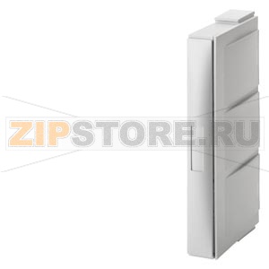 ШИННЫЙ АДАПТЕР С КОНЦЕВОЙ КРЫШКОЙ FOR DOPPEL-T-PROFIL 3-POLE LIGHT GRAY CONSISTS OF 4 PIECES Siemens 8US1943-3AA00 