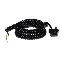 CURLY CORD PLUG &amp; LEAD
