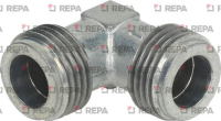 FITTING 90° GAS HOSE THREADED