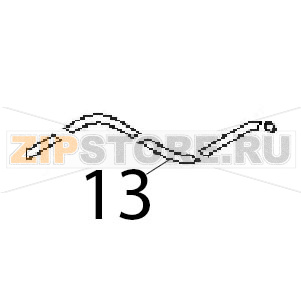 Tubo spia pilota flessibile L=750 Angelo Po 1G1CP2G Tubo spia pilota flessibile L=750 Angelo Po 1G1CP2GЗапчасть на деталировке под номером: 13